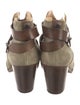 Rag & Bone Suede Leather Trim Embellishment Boots