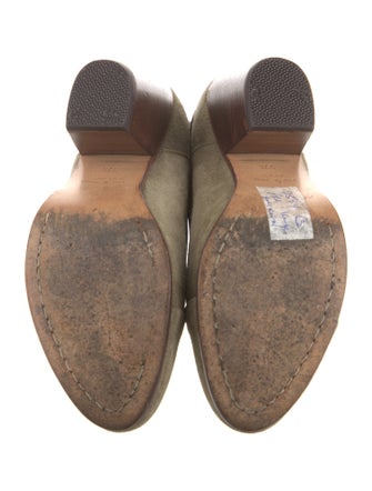 Rag & Bone Suede Leather Trim Embellishment Boots