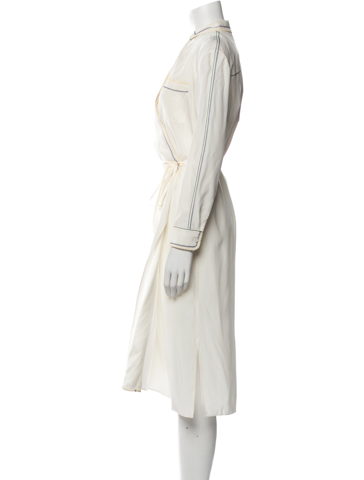 Rag & Bone Silk Midi Length Dress