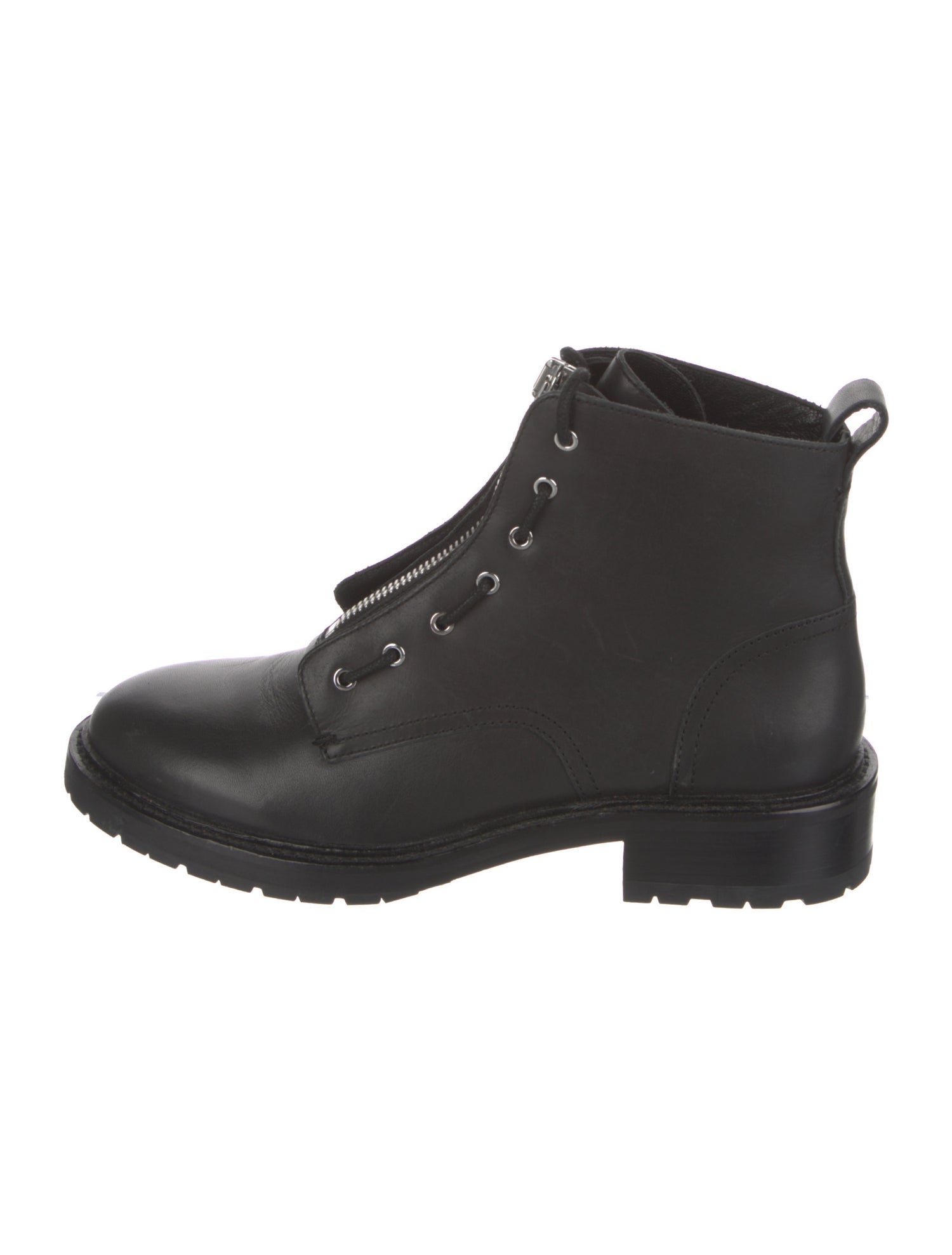 Rag & Bone Leather Combat Boots