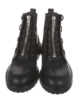 Rag & Bone Leather Combat Boots