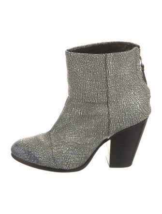 Rag & Bone Leather Printed Boots