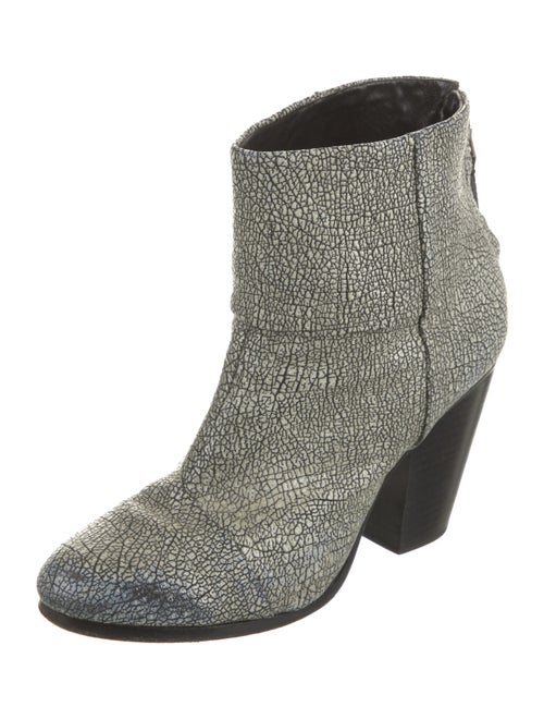 Rag & Bone Leather Printed Boots