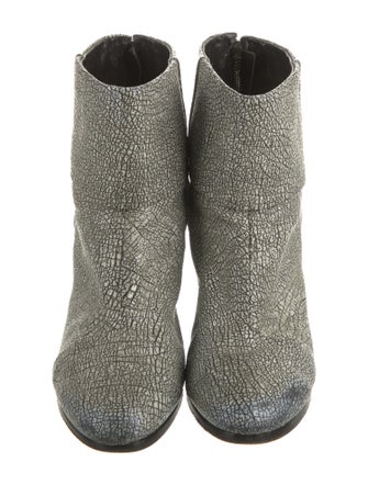 Rag & Bone Leather Printed Boots