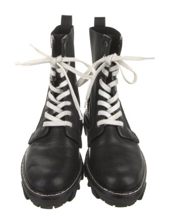 Rag & Bone Leather Combat Boots