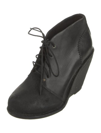 Rag & Bone Leather Lace-Up Boots