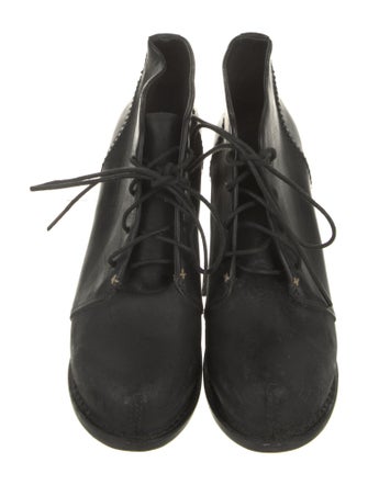 Rag & Bone Leather Lace-Up Boots