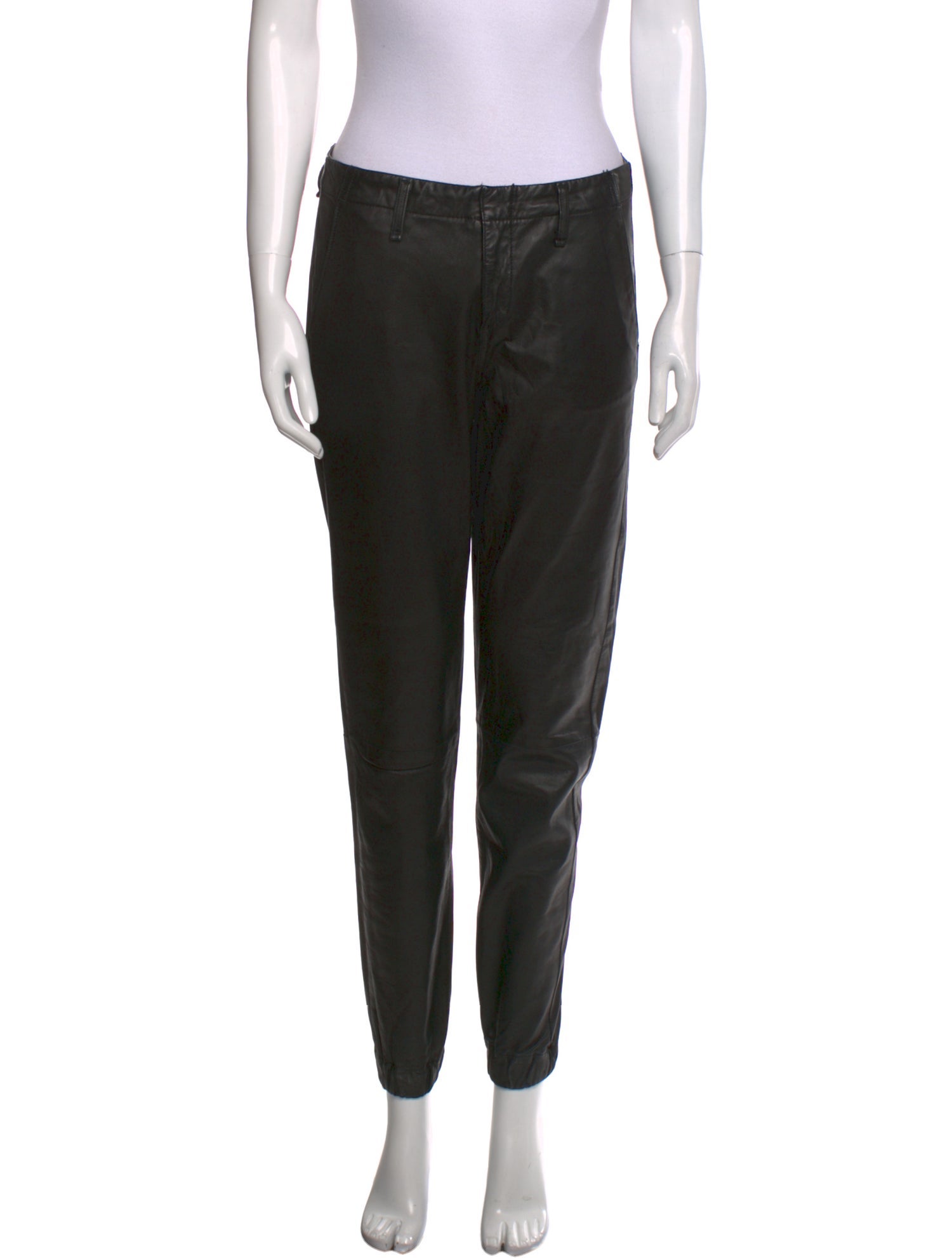 Rag & Bone Lamb Leather Skinny Leg Pants