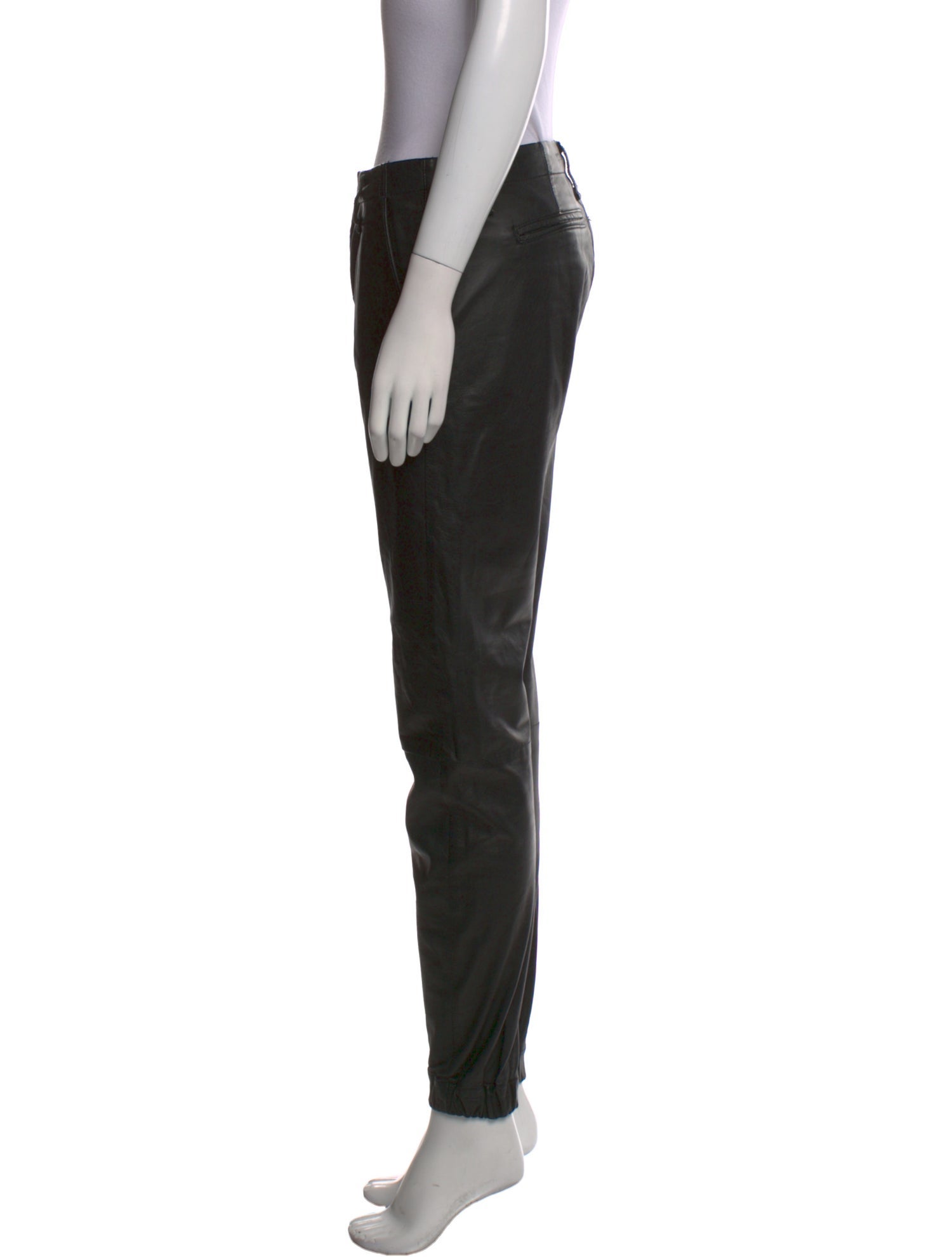 Rag & Bone Lamb Leather Skinny Leg Pants