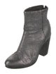 Rag & Bone Patent Leather Distressed Accents Boots