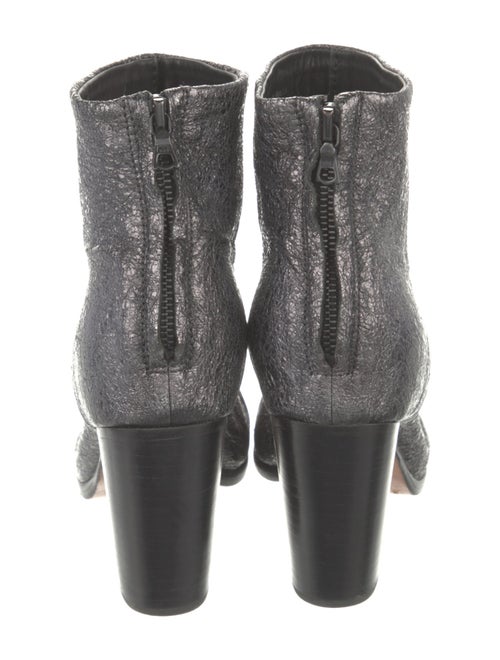 Rag & Bone Patent Leather Distressed Accents Boots