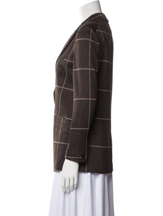 Rag & Bone Plaid Print Blazer