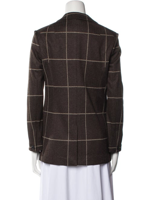 Rag & Bone Plaid Print Blazer