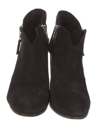 Rag & Bone Suede Moto Boots