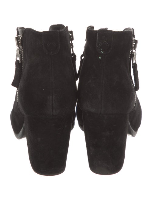 Rag & Bone Suede Moto Boots