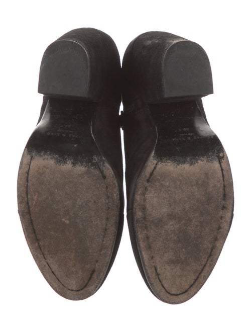 Rag & Bone Suede Moto Boots