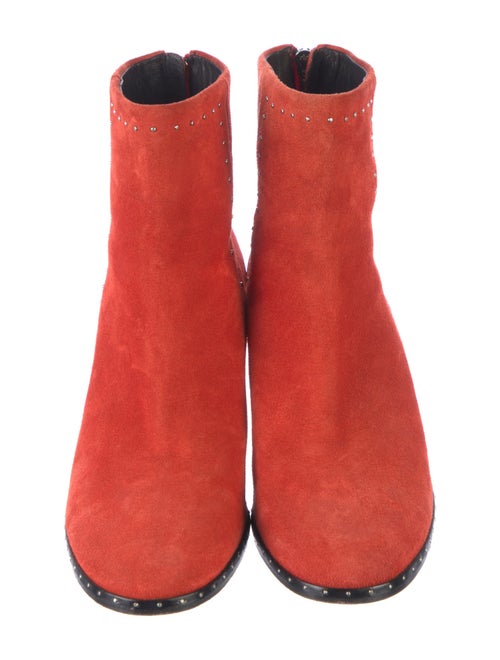 Rag & Bone Suede Studded Accents Boots