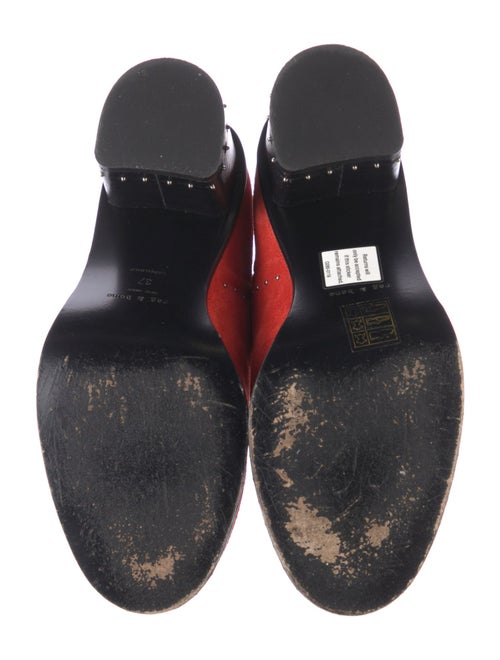 Rag & Bone Suede Studded Accents Boots