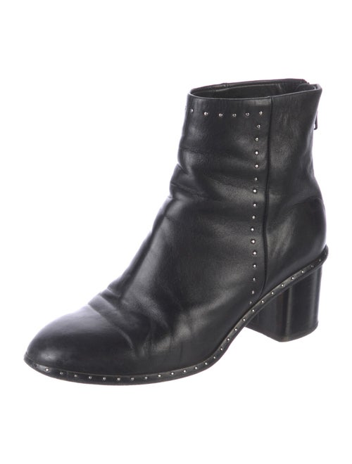 Rag & Bone Leather Studded Accents Boots