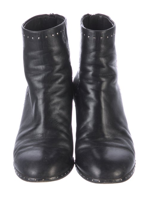 Rag & Bone Leather Studded Accents Boots