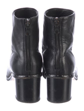 Rag & Bone Leather Studded Accents Boots