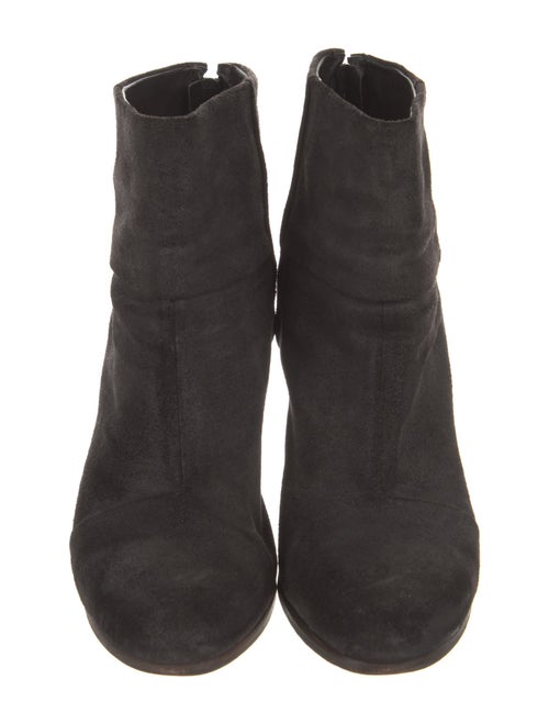 Rag & Bone Suede Leather Trim Embellishment Boots