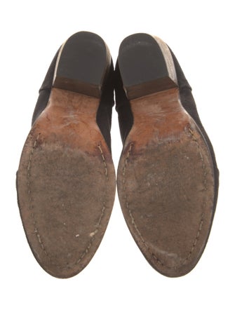 Rag & Bone Suede Leather Trim Embellishment Boots