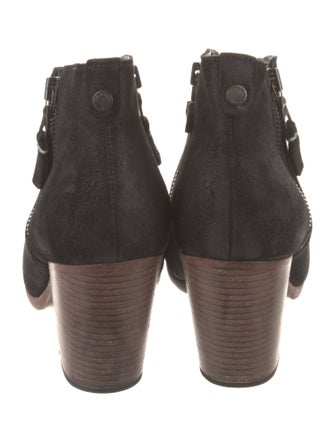 Rag & Bone Suede Studded Accents Boots