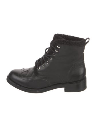 Rag & Bone Leather Combat Boots