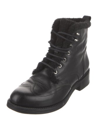 Rag & Bone Leather Combat Boots