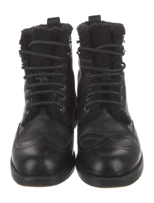 Rag & Bone Leather Combat Boots