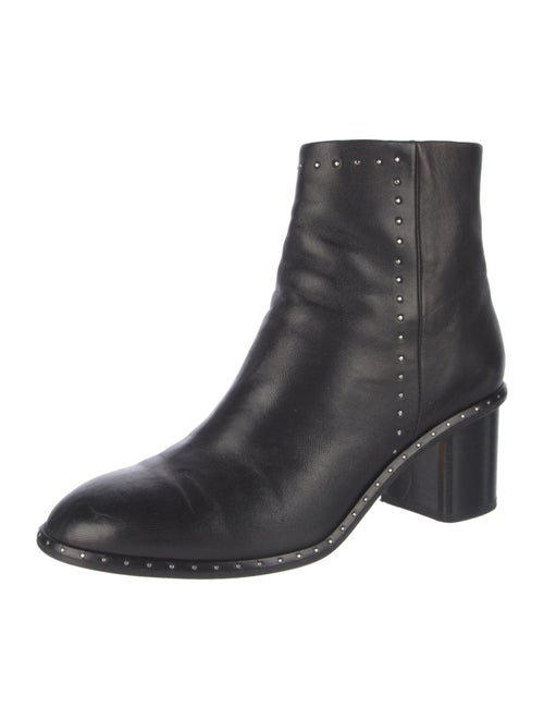 Rag & Bone Leather Studded Accents Boots