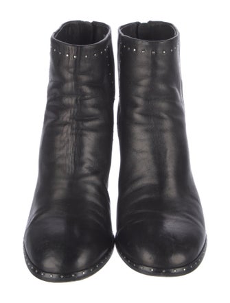 Rag & Bone Leather Studded Accents Boots