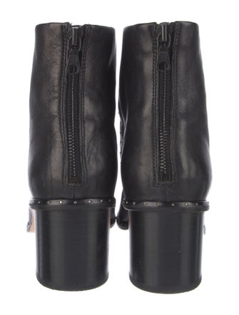 Rag & Bone Leather Studded Accents Boots