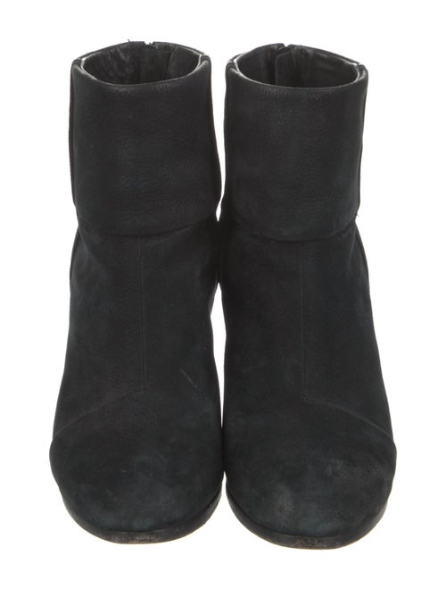 Rag & Bone Suede Leather Trim Embellishment Boots