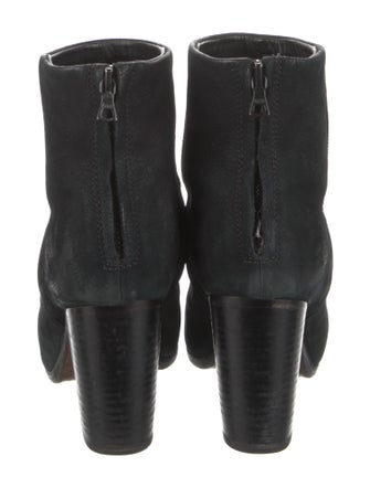 Rag & Bone Suede Leather Trim Embellishment Boots