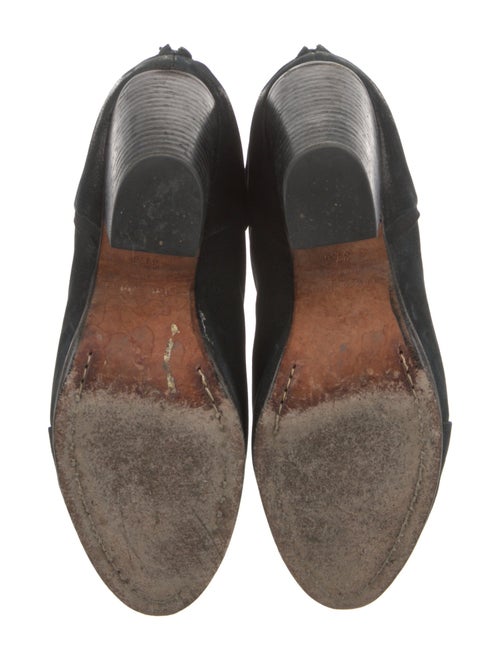 Rag & Bone Suede Leather Trim Embellishment Boots