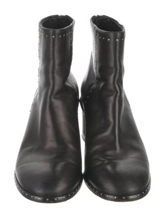 Rag & Bone Leather Studded Accents Boots