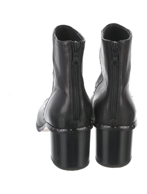 Rag & Bone Leather Studded Accents Boots