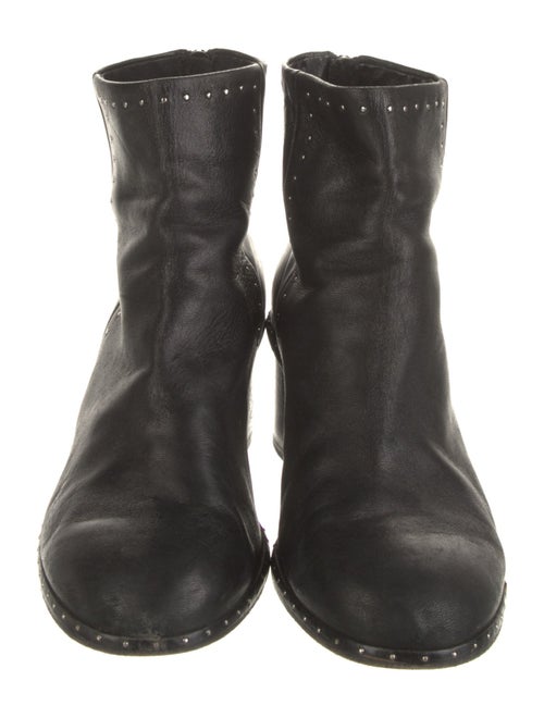 Rag & Bone Leather Studded Accents Boots
