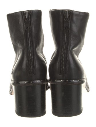 Rag & Bone Leather Studded Accents Boots