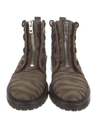 Rag & Bone Suede Combat Boots