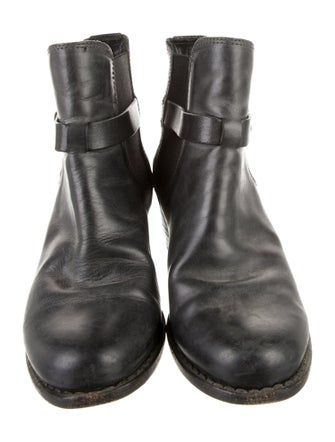 Rag & Bone Leather Moto Boots