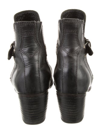 Rag & Bone Leather Moto Boots