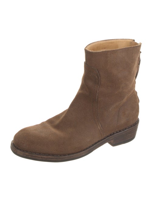 Rag & Bone Suede Moto Boots