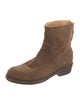 Rag & Bone Suede Moto Boots