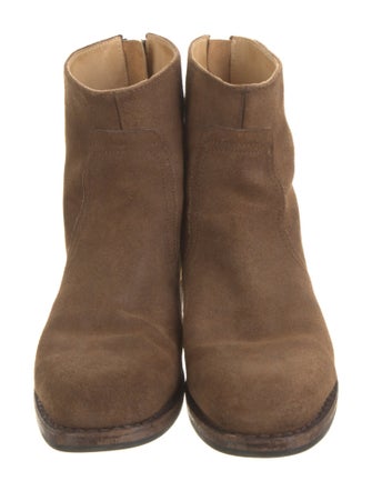 Rag & Bone Suede Moto Boots