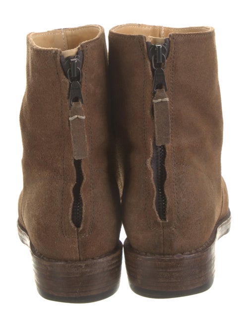 Rag & Bone Suede Moto Boots