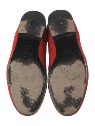 Rag & Bone Suede Chain-Link Accents Loafers