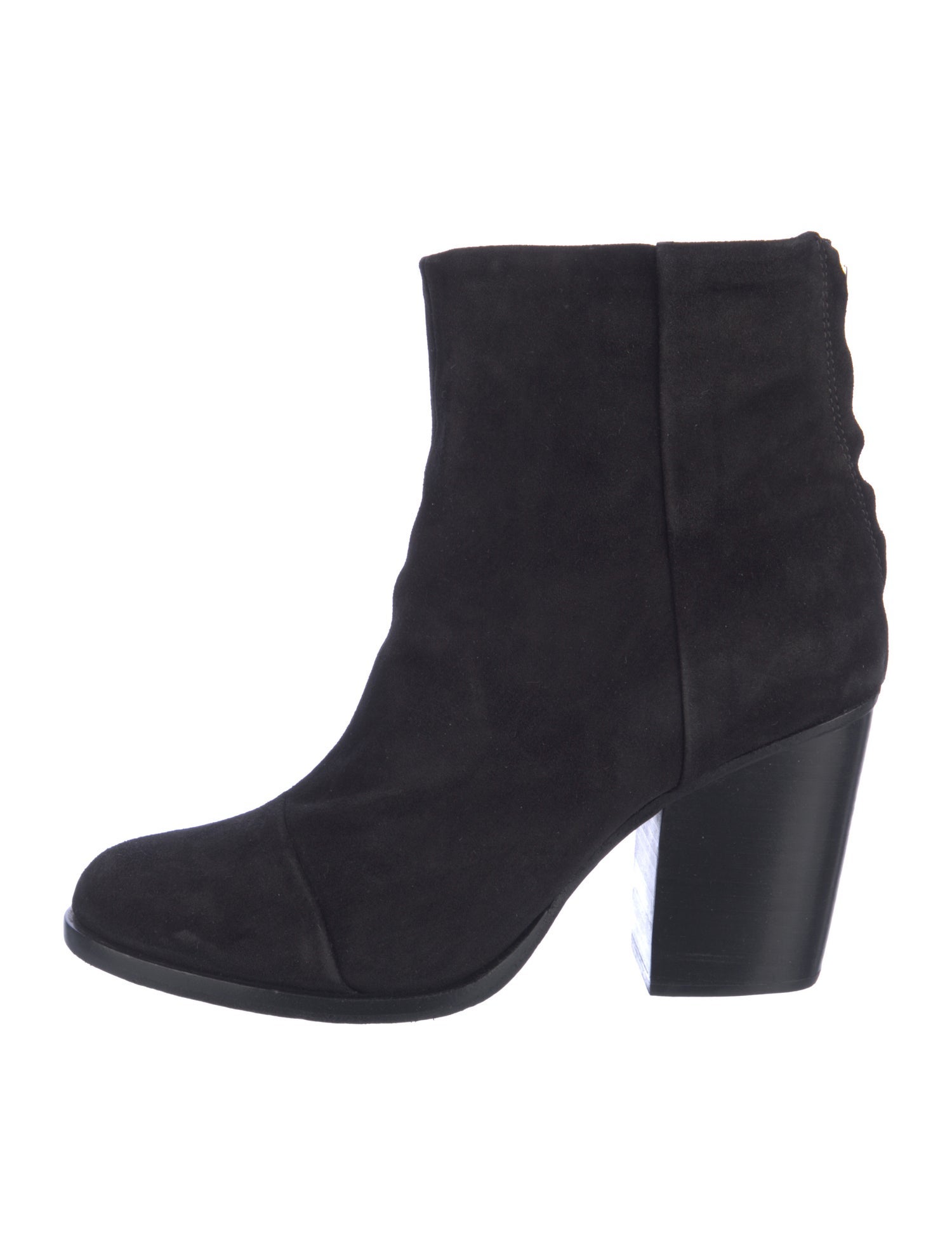 Rag & Bone Suede Leather Trim Embellishment Boots